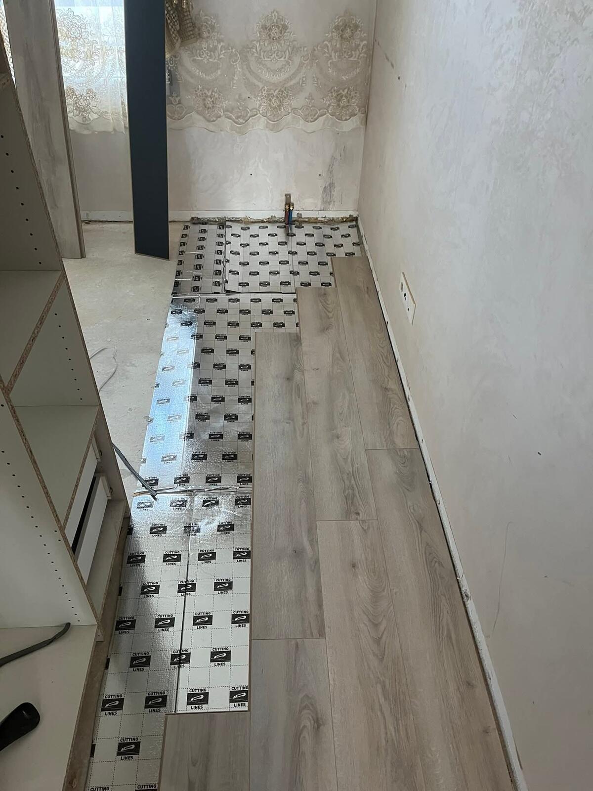 Rénovation des sols et pose de carrelage